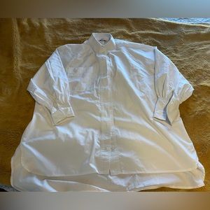 Top shop white button down! Size 8